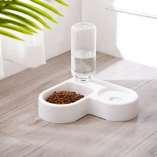 Foodster™ | Automatische Kattenwaterfontein met Voerbak